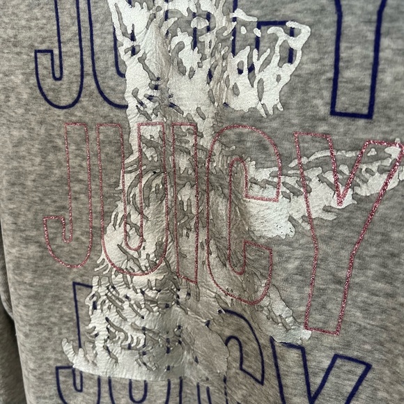 Juicy Couture velour tracksuit - hoodie & bottom - Picture 3 of 7